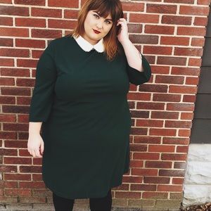 Shein Peter Pan Collar Dress - Size 2x